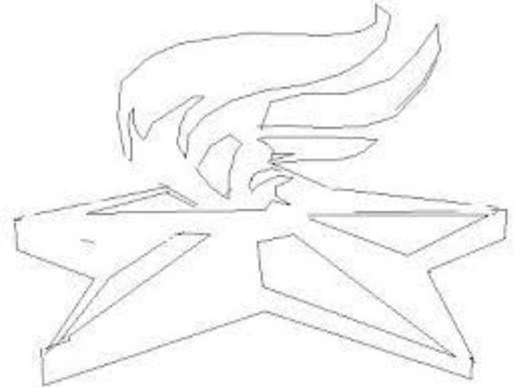 Вечный огонь вытынанка к Дню Победы