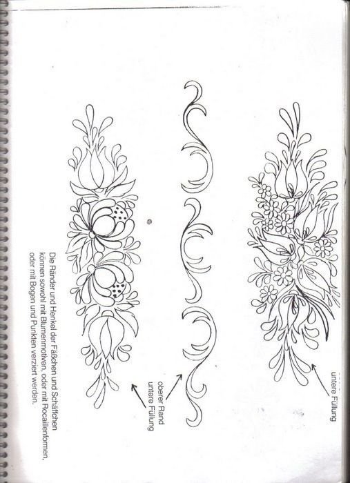 Узоры для точечной росписи