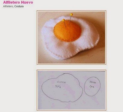 Выкройка игольницы