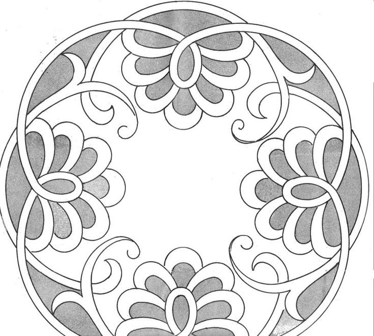 Узоры для Ришелье орнамент