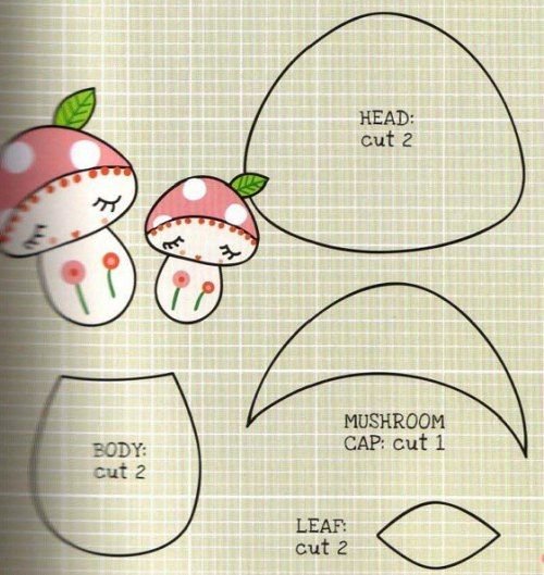 Игольница из фетра выкройка