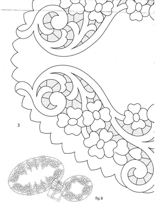 Схемы салфеток для гильоширования