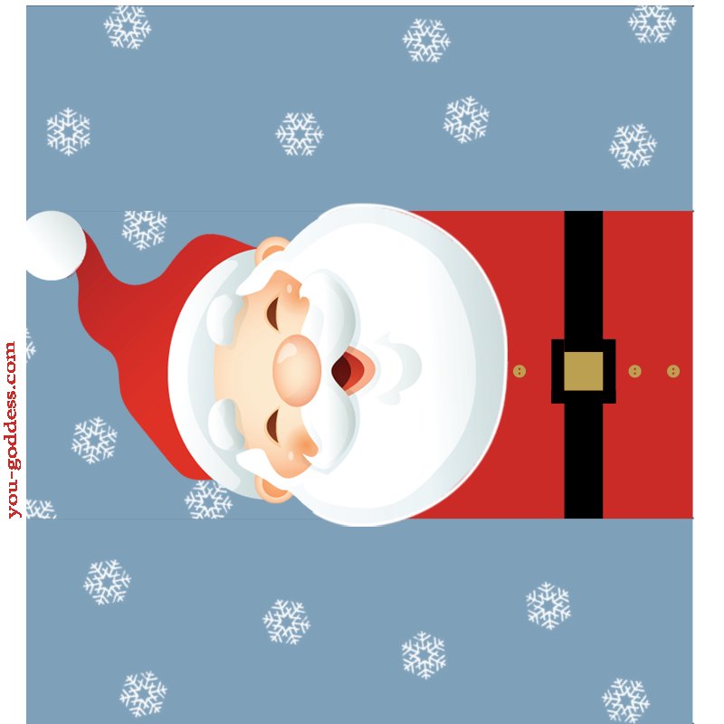 Этикетка на шоколад на новый год