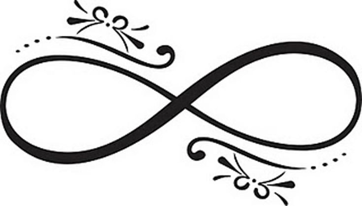 Знак бесконечности символ
