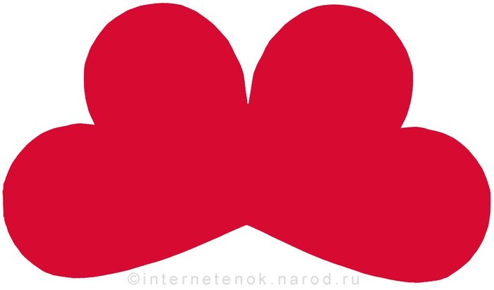 Сердце шаблон