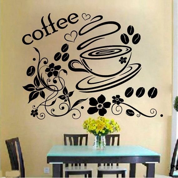 Наклейки на стену на кухню