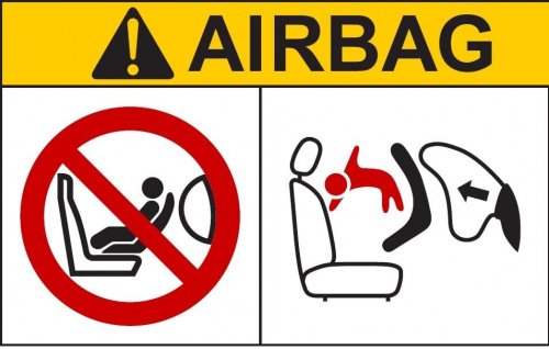 Наклейка airbag