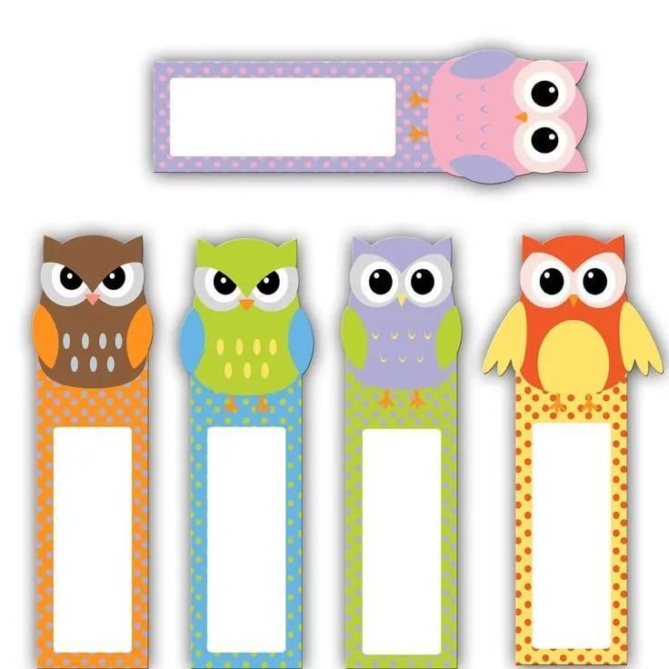 Креативные закладки для книг