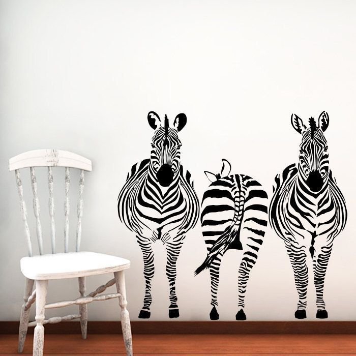 Трафареты животных для интерьера