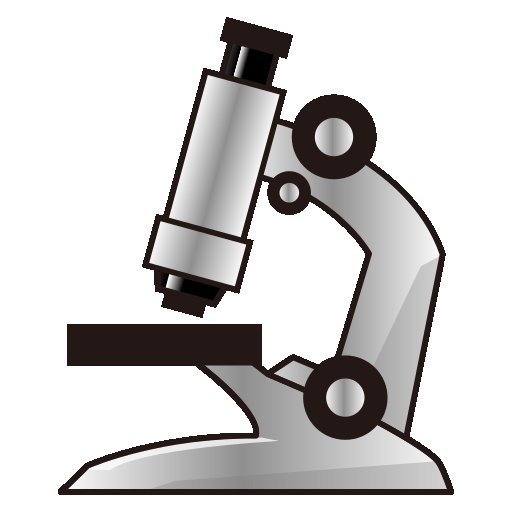 Микроскоп стикер