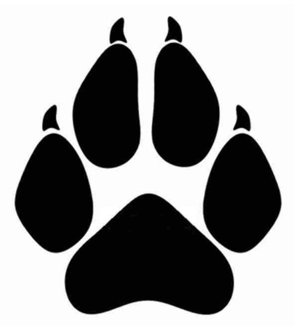 Отпечаток собачьей лапы