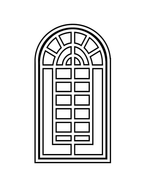 Трафарет на дверь