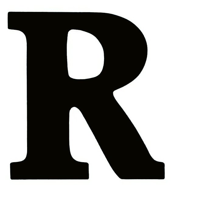 Английская буква r