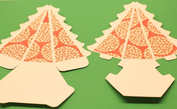 Коробка в форме елки