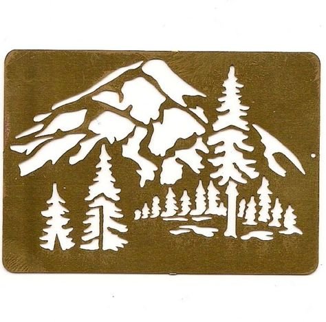 Трафареты природы для вырезания