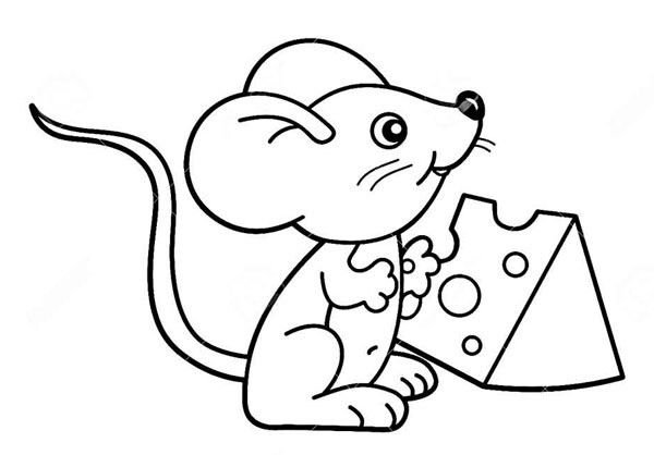 Мышка рисунок