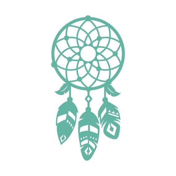 Ловец снов трафарет