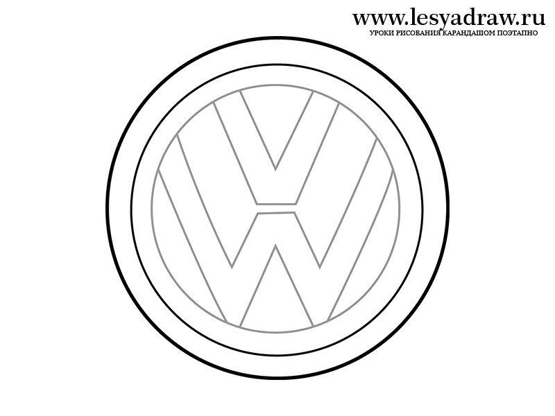 Раскраска значки автомобилей