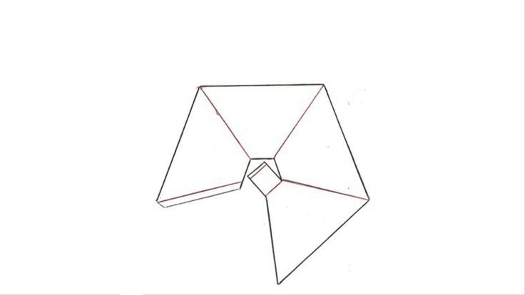 Пирамидка для голограммы