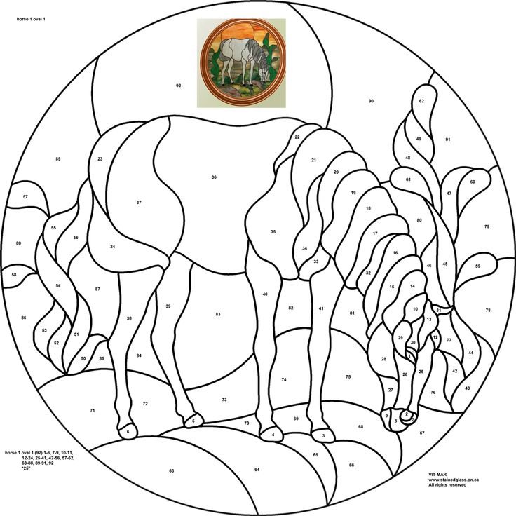 Эскиз витража