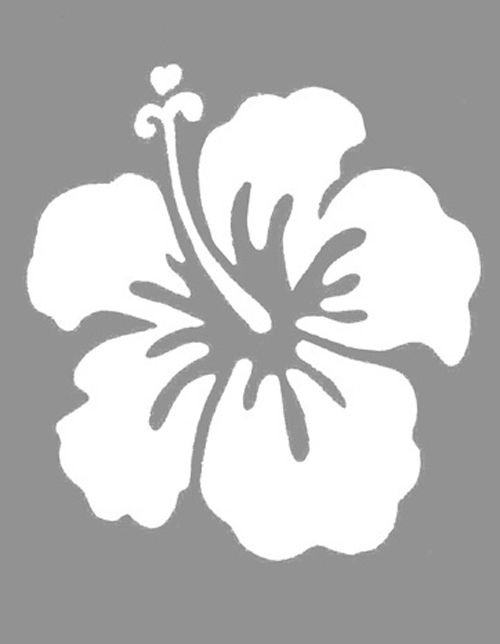 Цветы трафарет для вырезания