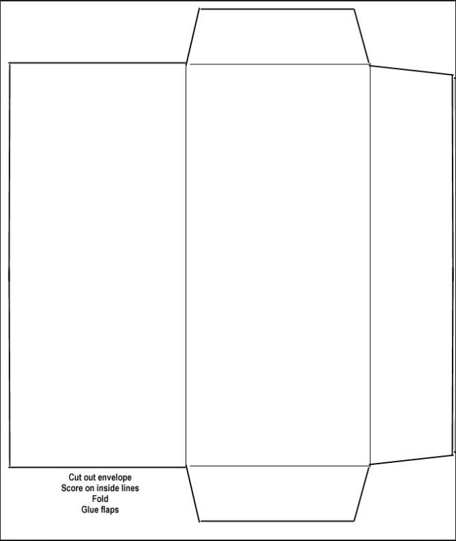 Макет обертки для шоколада