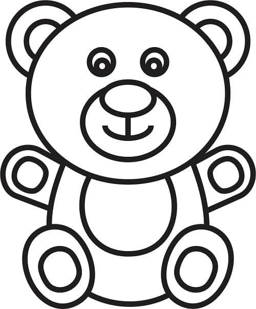 Раскраска "мишки"