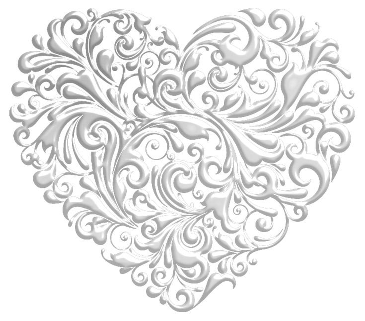 Сердце узор
