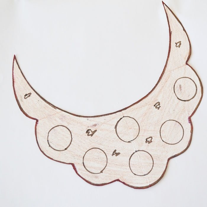 Лекало для колье