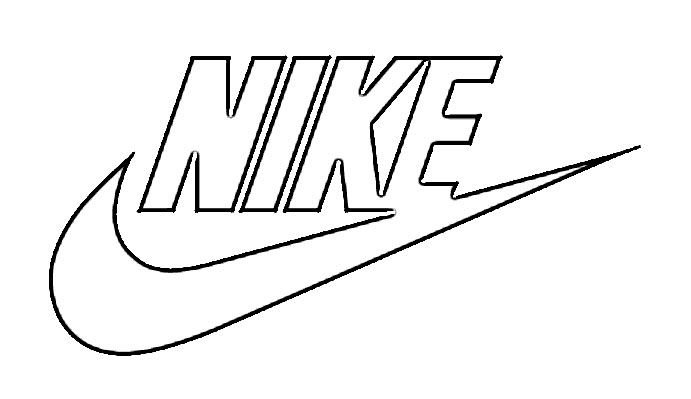 Трафарет Nike