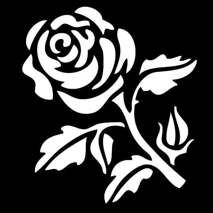 Трафарет "цветы"