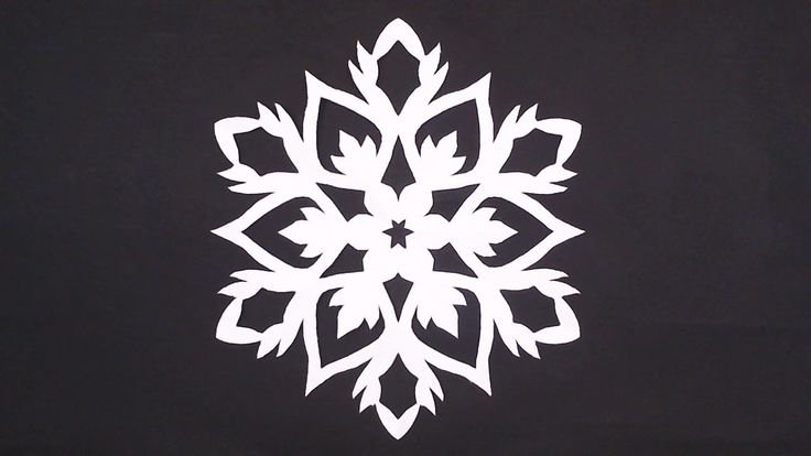 Красивые снежинки