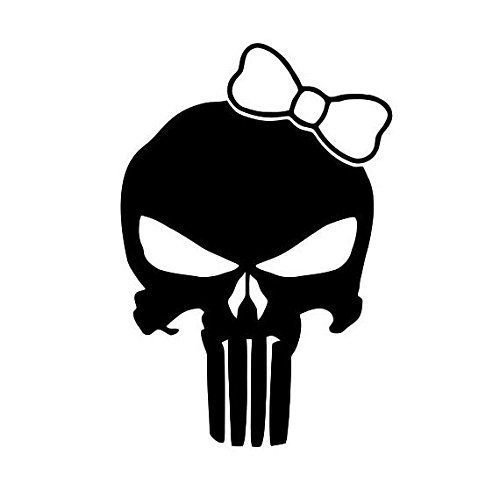 Наклейка череп Каратель
