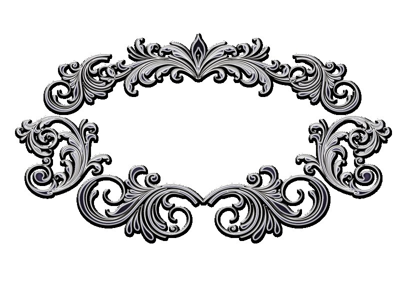 Овальный узор