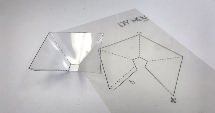 Пирамида для 3d голограммы
