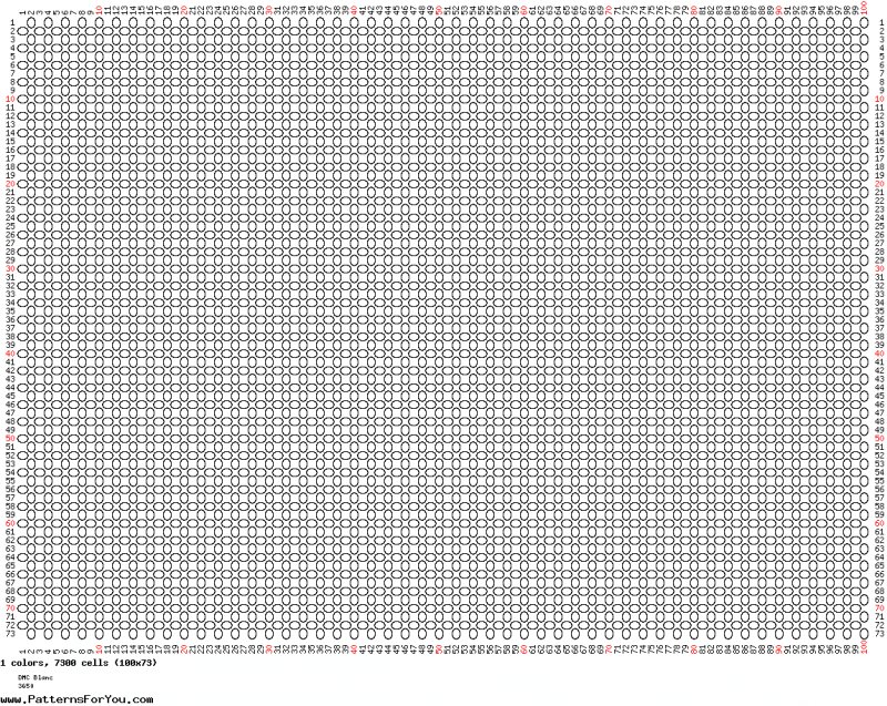 Бисерная сетка схема