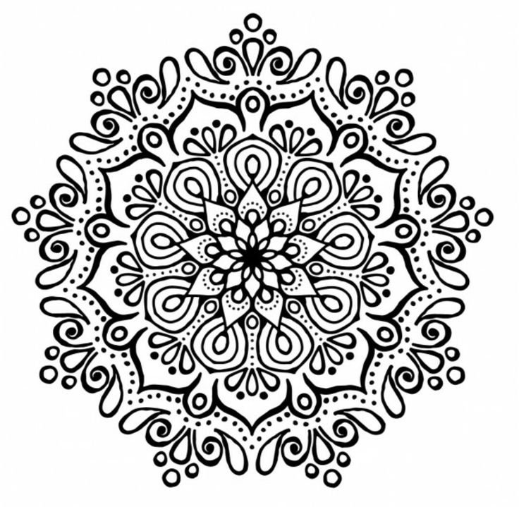 Узоры мандалы