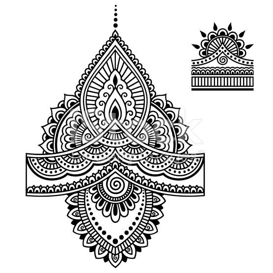 Индийские узоры