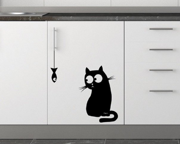 Наклейки на стену на кухню