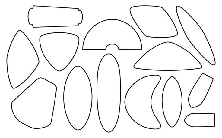 Трафареты для глины