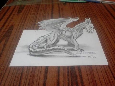 Дракон для 3д ручки