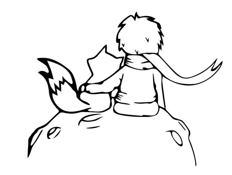 Маленький принц зарисовки