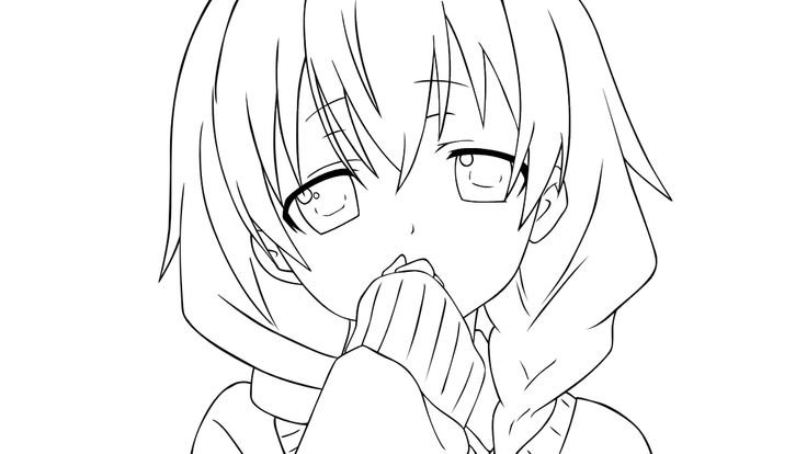 Аниме арты для срисовки