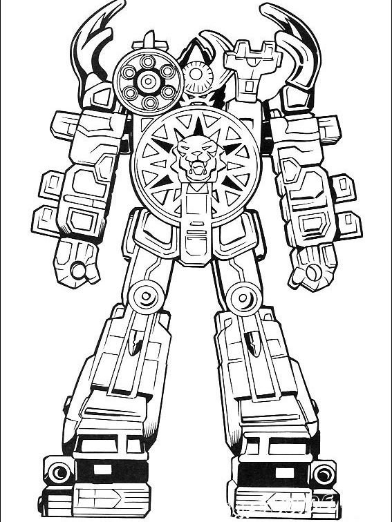 Раскраски для мальчиков роботы