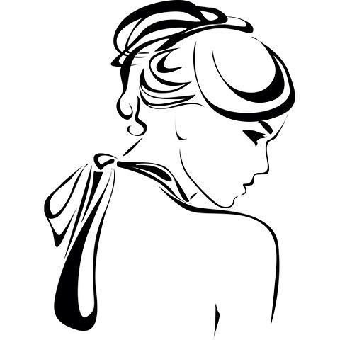 Женщина рисунок