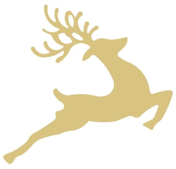 Трафарет "олени"