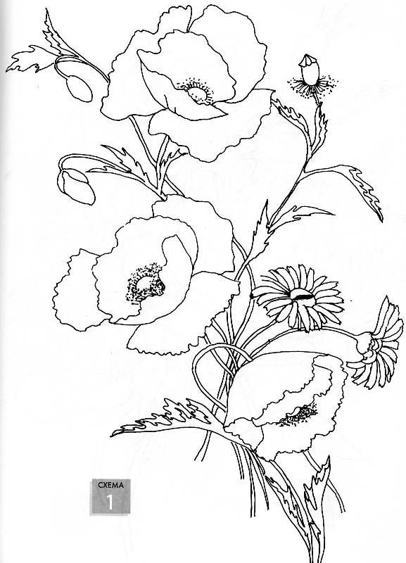 Рисунки цветов