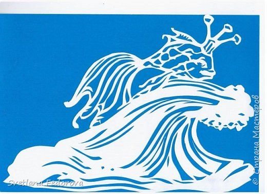 Вытынанка по сказкам Пушкина