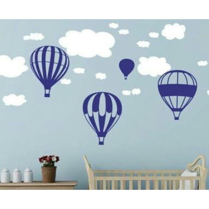 Наклейки интерьерные воздушные шары