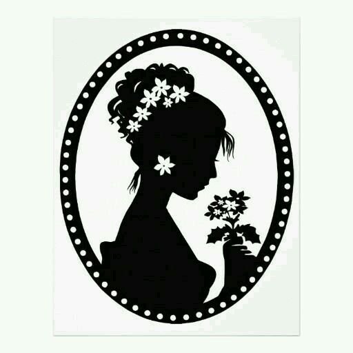 Силуэтные рисунки